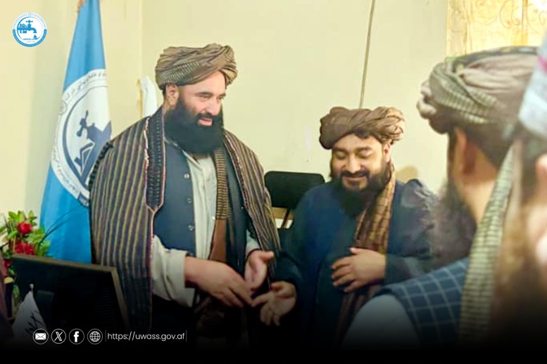 د کندز زون د ښاري اوبو رسولو او فاضلابو ریاست د نوي رئیس پيژندنه